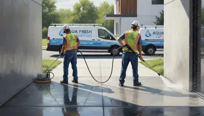 Concrete pressure cleaning in Chattanooga, TN for driveways, patios, and walkways