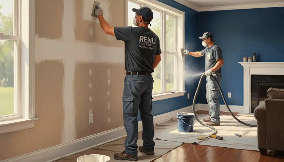 Drywall repair in Chattanooga, TN by Chattanooga Paint Pros for cracks, holes, and seamless patching