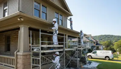 Professional painters in Chattanooga, TN providing residential and commercial painting services