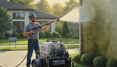 Pressure cleaning service in Chattanooga, TN for exterior surfaces and buildup removal