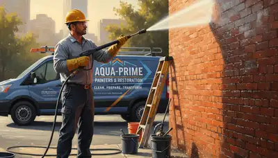 Pressure cleaning exterior surfaces in Chattanooga, TN for Chattanooga Paint Pros