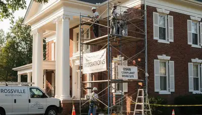 Painting contractor in Chattanooga, TN providing professional interior and exterior painting services