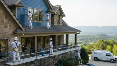 Professional painters providing residential painting services in Chattanooga, TN