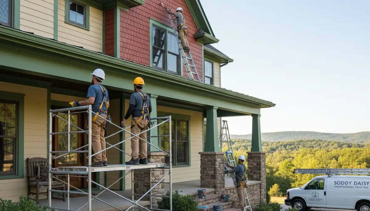 Professional painting service in Chattanooga, TN for interior and exterior home painting projects