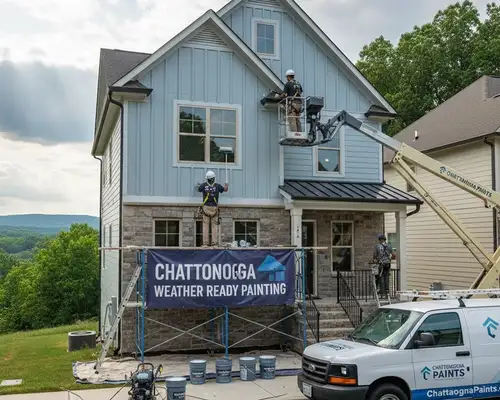 Exterior painting services in Chattanooga, TN for weather-resistant home protection